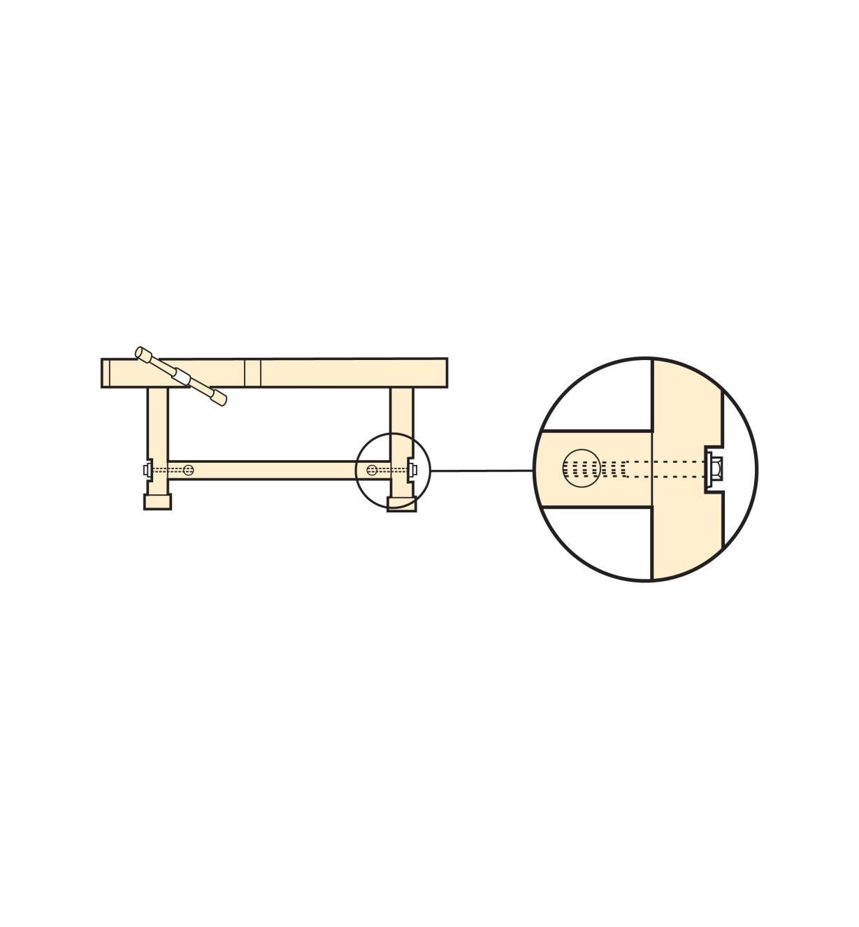 Veritas Special Bench Bolts