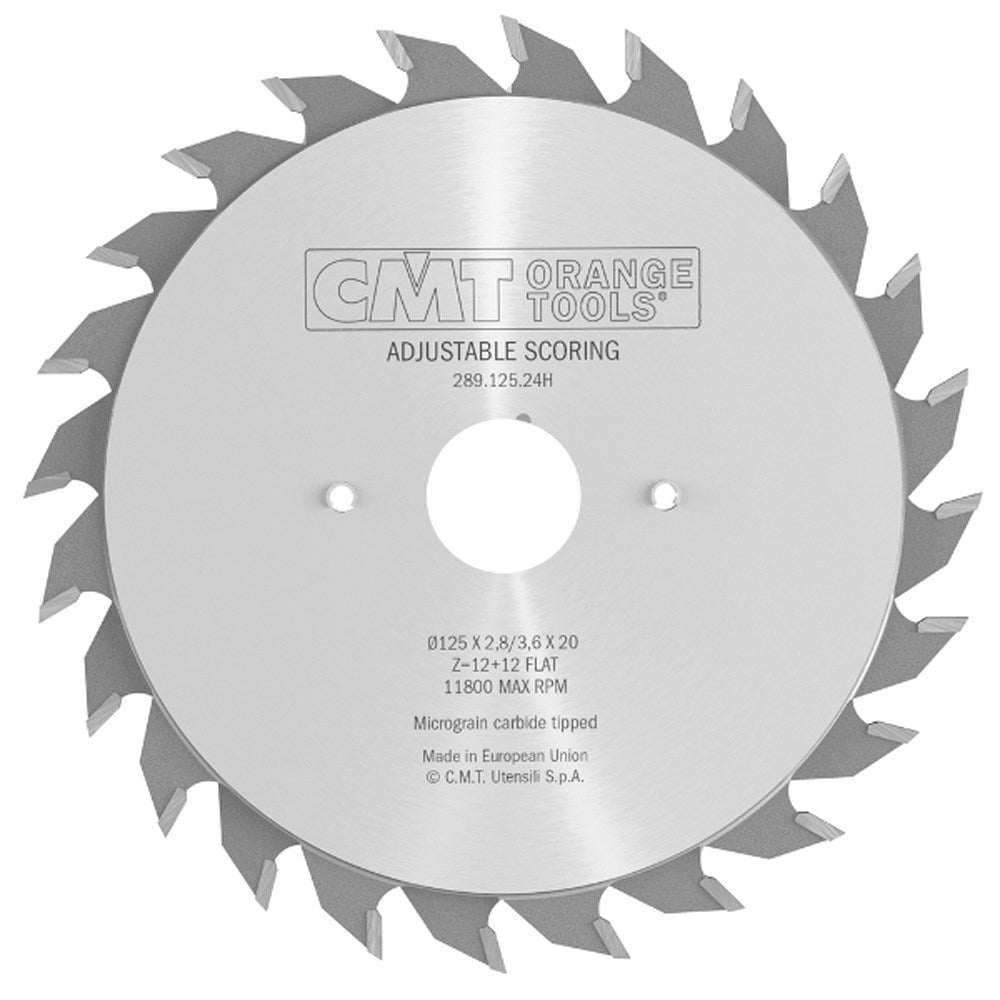 CMT Industrial Adjustable Scoring Blade (Scribe Blade) - 120x20mm