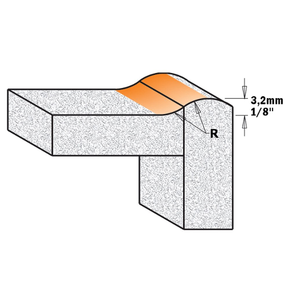 CMT Solid Surface No-Drip Router Bit