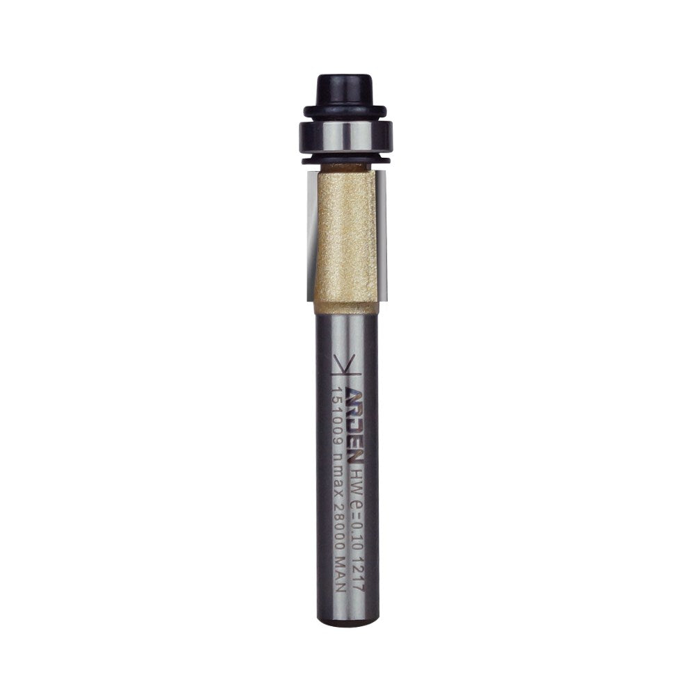 Arden Flush Trim Bit - 9.5mm Diameter 12.7mm Cut Depth