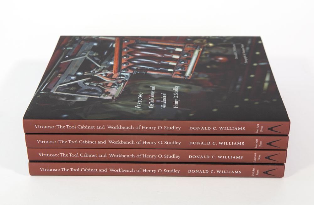 Book - "Virtuoso" The Tool Cabinet and Workbench of Henry O. Studley By Donald C. Williams