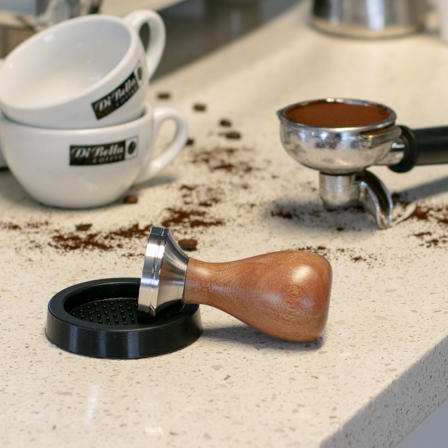 Carbatec Black Mat for Coffee Tamper