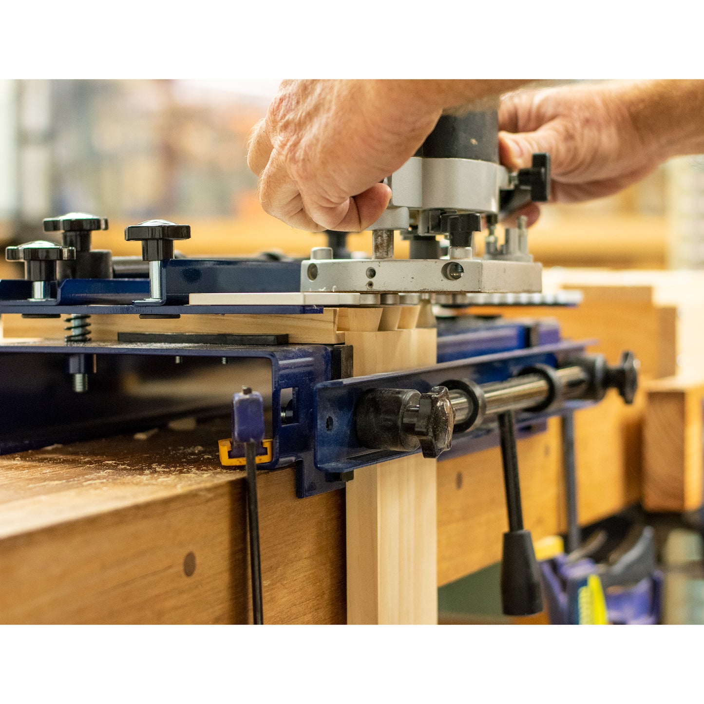 Carbatec Half Blind Dovetail Jig 300mm - with Router Bit