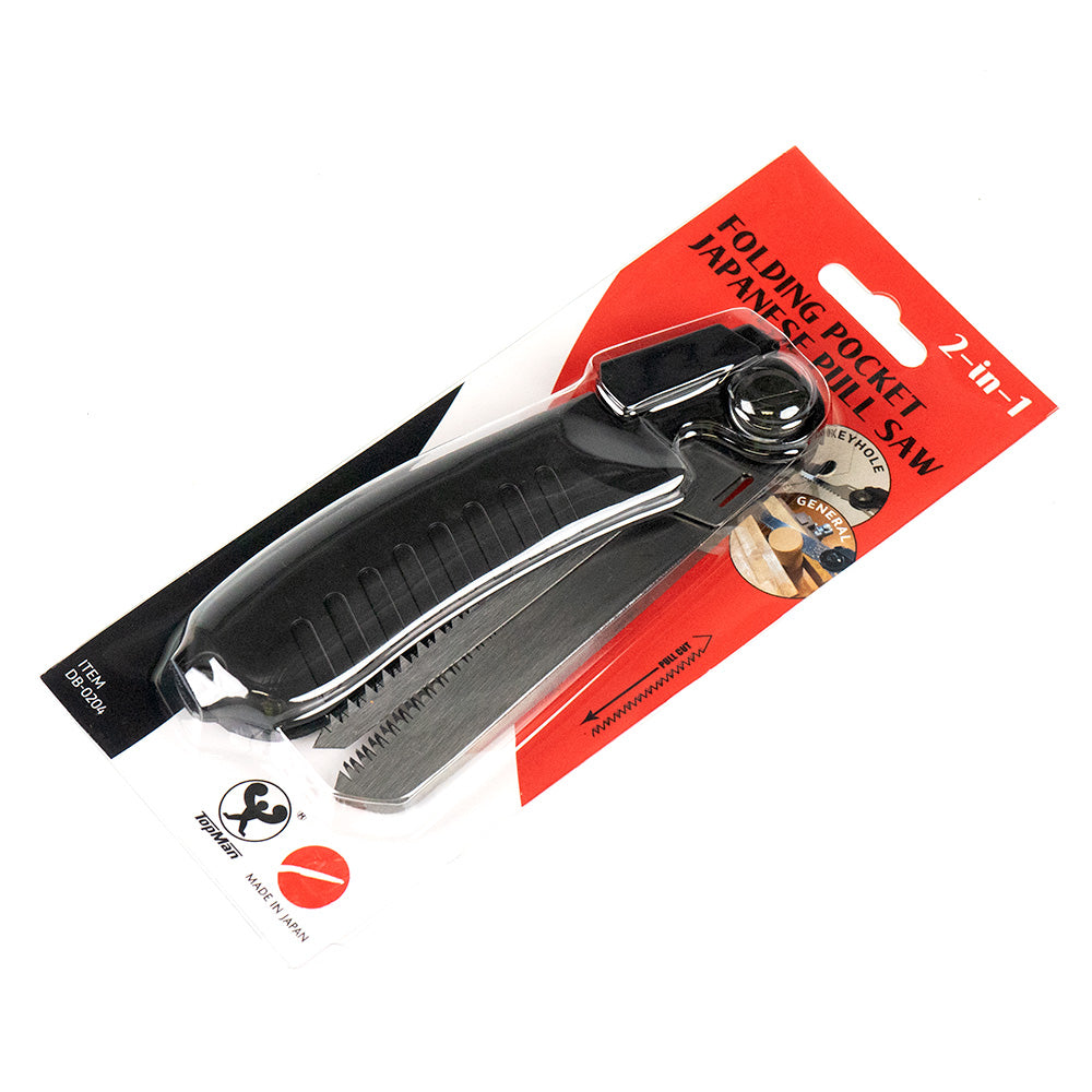 Topman Twin Blade Folding Pocket Saw Keyhole Woodwork