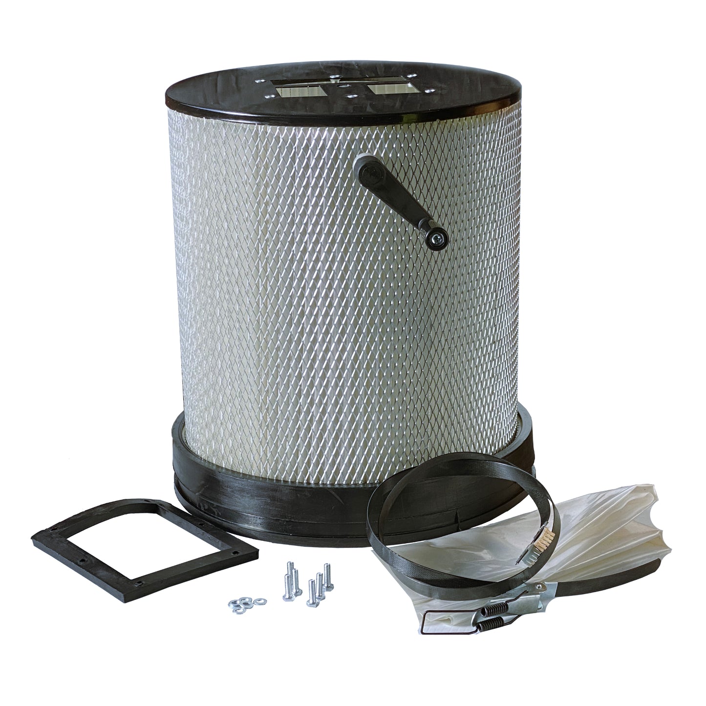 Carbatec 1HP Wall Mount Dust Collector with Cartridge Filter