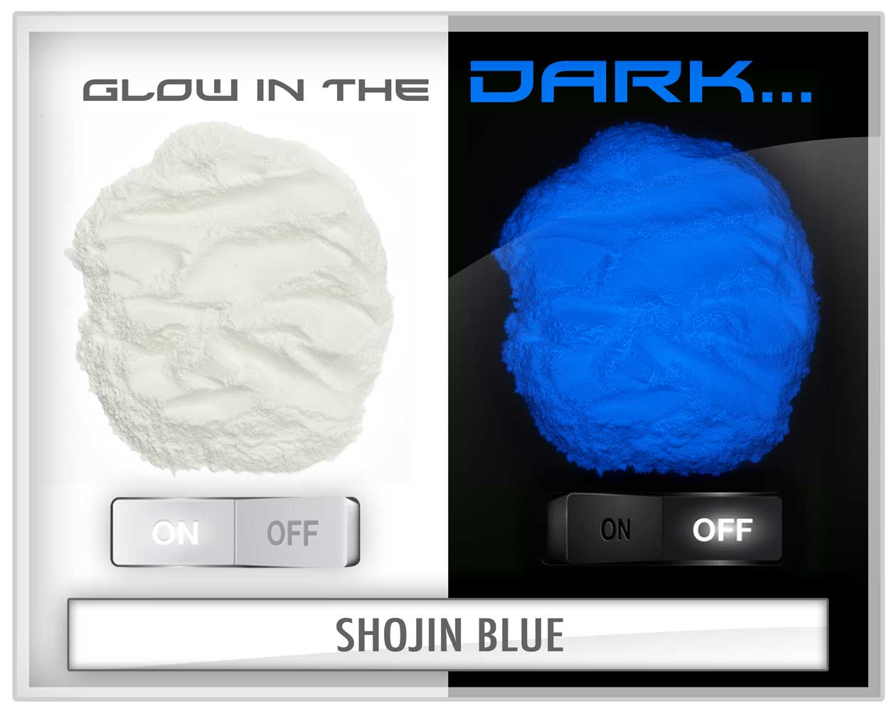 Eye Candy Glow in the Dark Box Set 11 Colours X 5g
