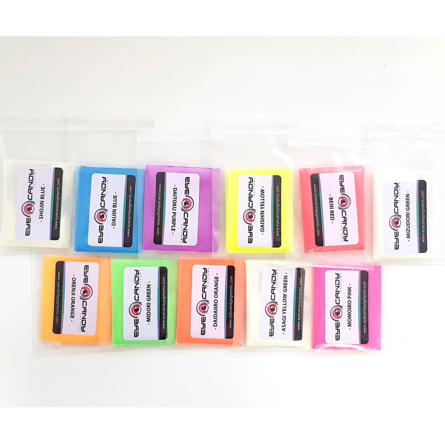 Eye Candy Glow in the Dark Box Set 11 Colours X 5g