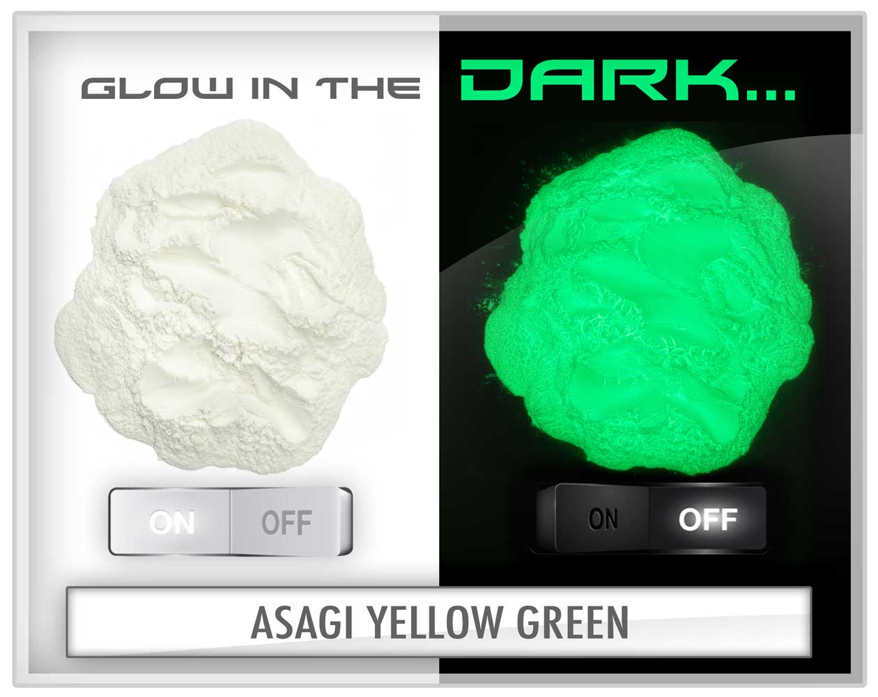 Eye Candy Glow in the Dark Box Set 11 Colours X 5g
