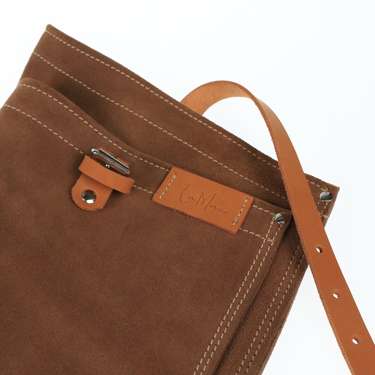 En Mina 2 Pocket Suede Handsaw Cover