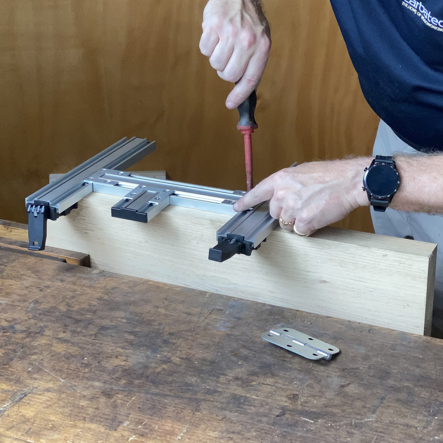 Carbatec Hinge Mortising Jig with Bit