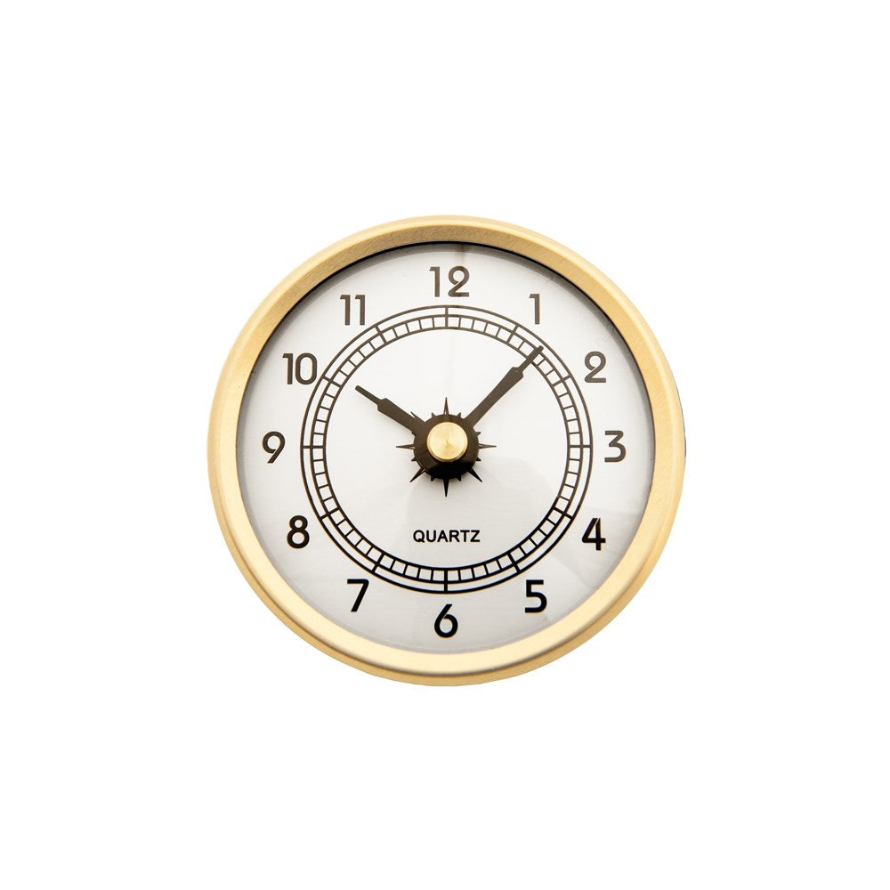 Carbatec 70mm Clock Insert with Arabic Numbers
