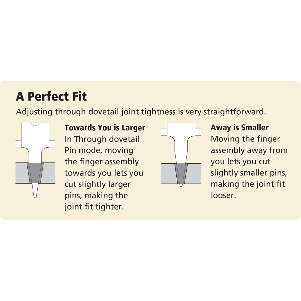 Leigh Through Dovetail Bit 8° - 7.9mm Diameter
