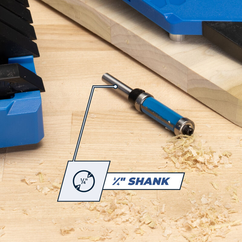 Kreg Flush Trim Bit - 1/4" shank