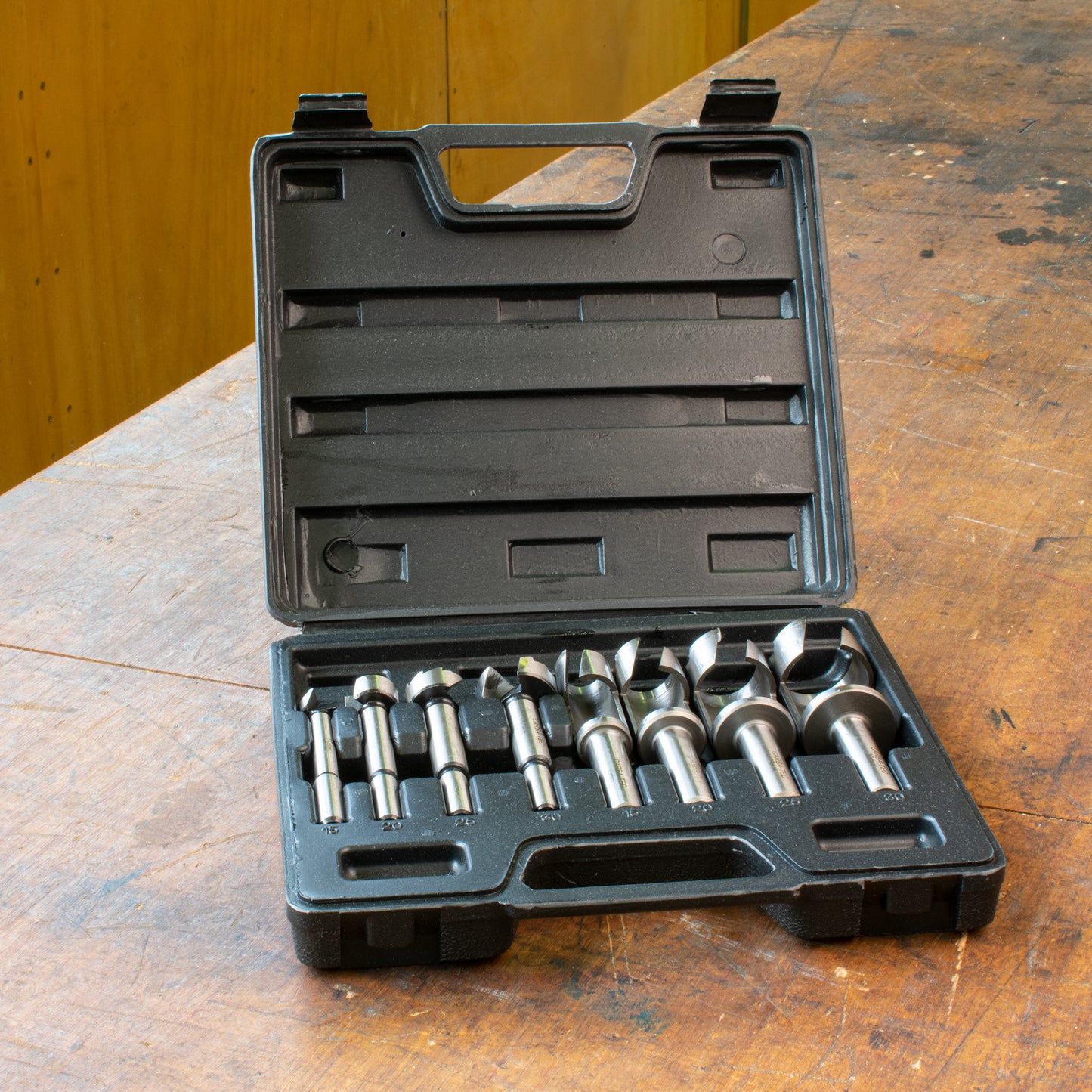 Carbatec Drill & Barrel Plug 8pce cutter Set - Large