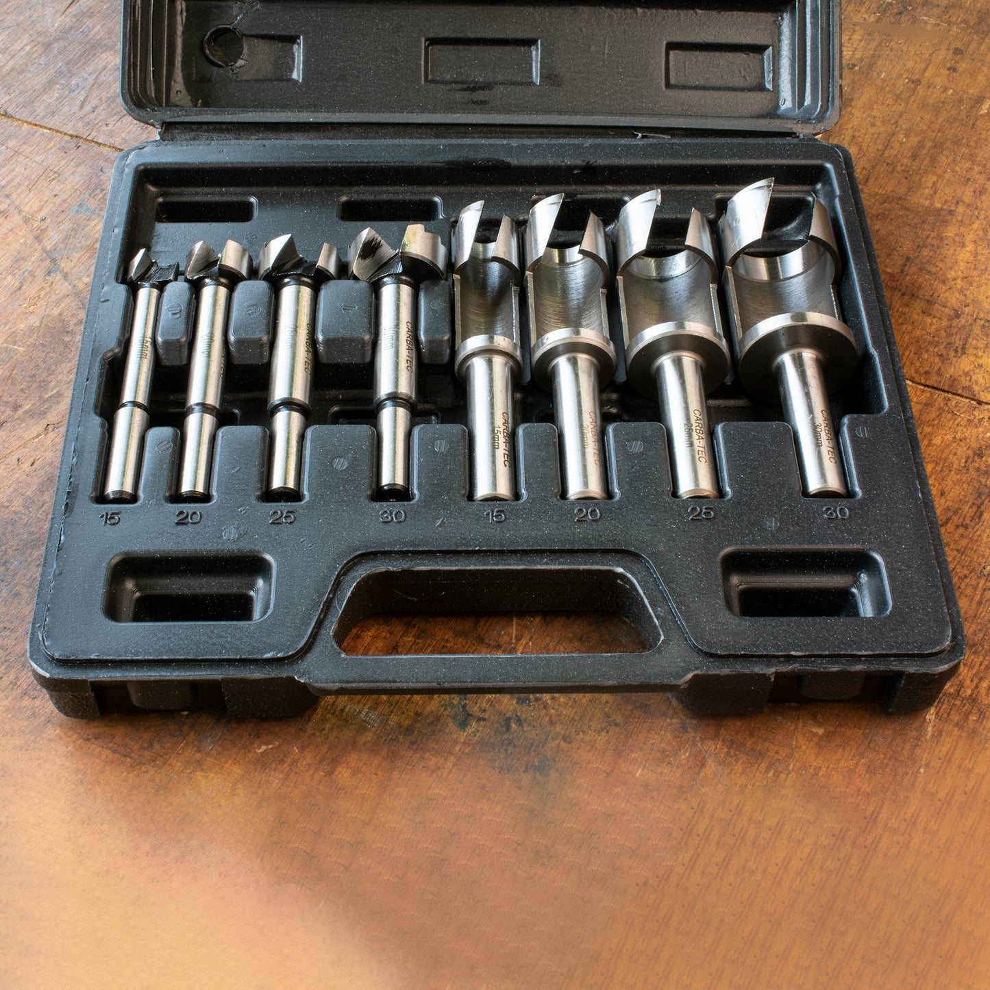 Carbatec Drill & Barrel Plug 8pce cutter Set - Large