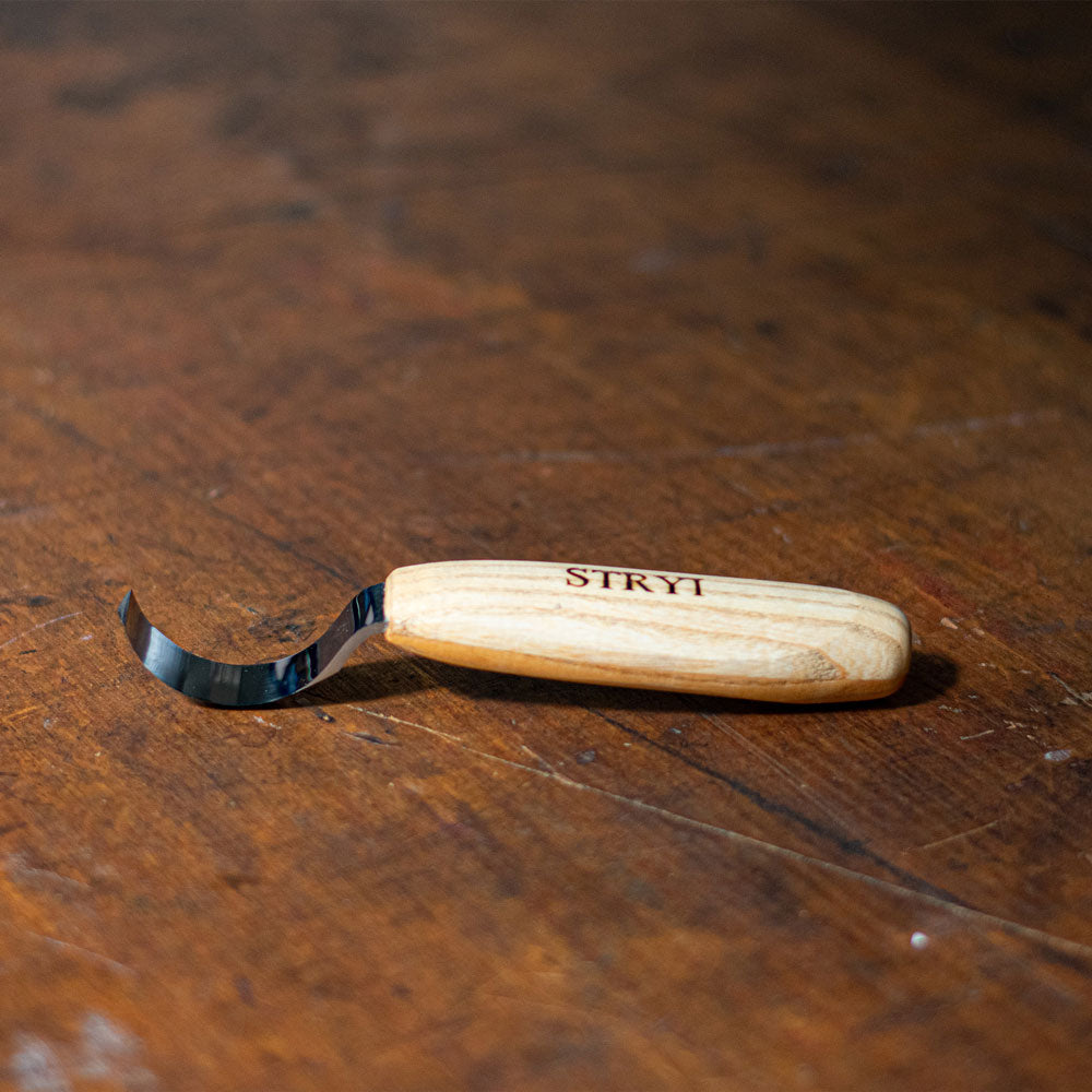 Stryi 35mm Double Bevel Spoon Carving Knife