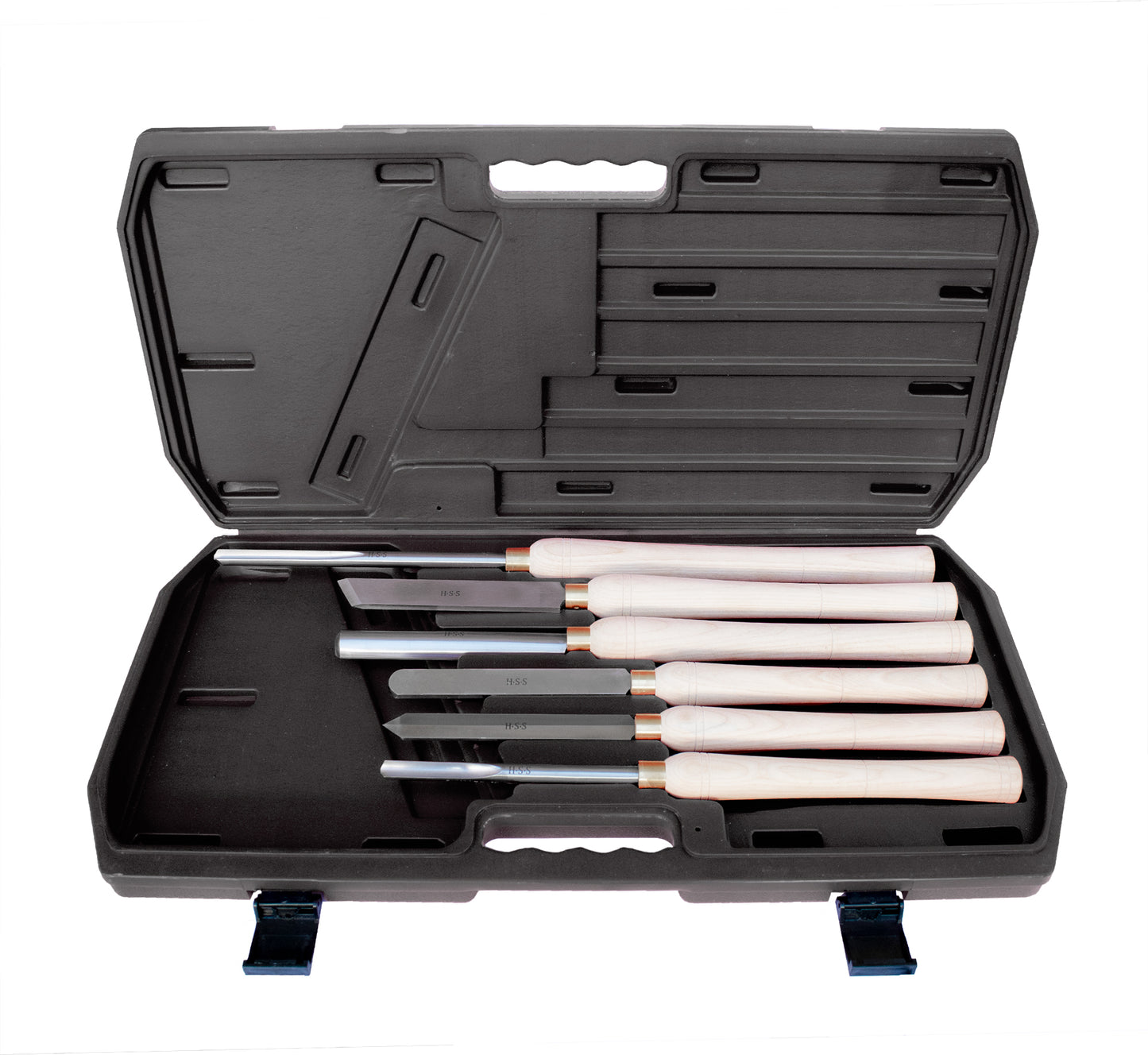 Carbatec 6PC HSS Woodturning Set
