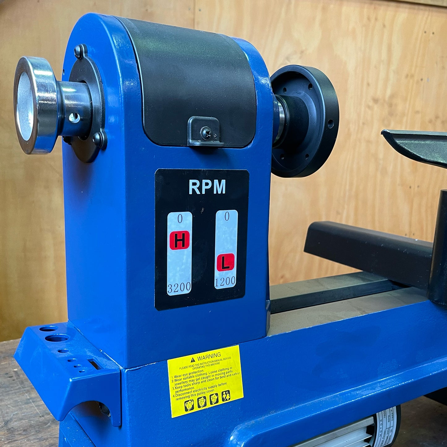 Carbatec Deluxe Electronic Variable Speed Midi Lathe