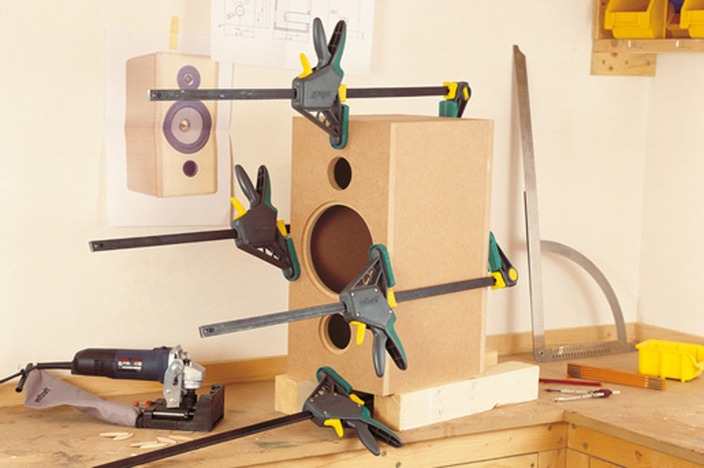 Wolfcraft EHZ "PRO" 100 One-Hand Clamp - 150mm clamping width
