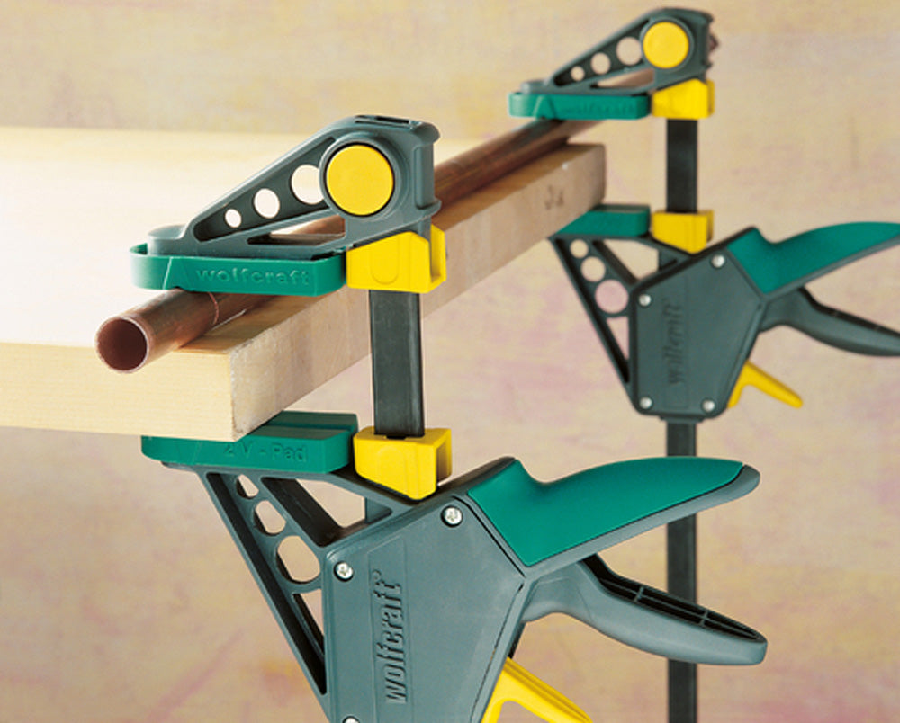 Wolfcraft EHZ "PRO" 100 One-Hand Clamp - 150mm clamping width