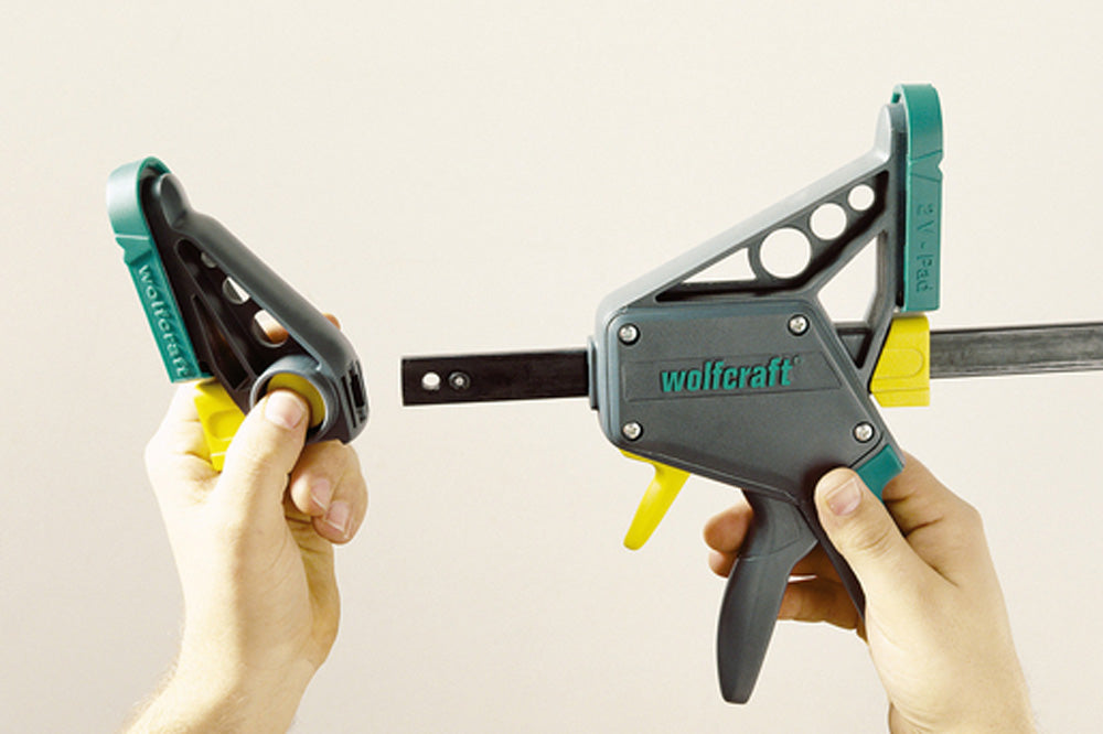 Wolfcraft EHZ "PRO" 100 One-Hand Clamp - 150mm clamping width
