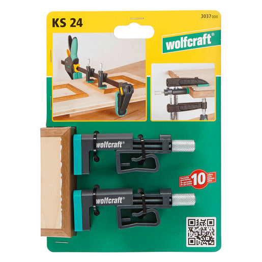 Wolfcraft KS 24 Edge Clamp Pair