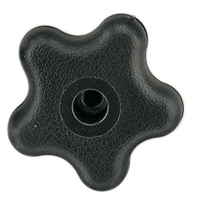 Lee Valley 1/4" 20T - 2-1/4" (57mm) dia. Pentagon Knob (F)