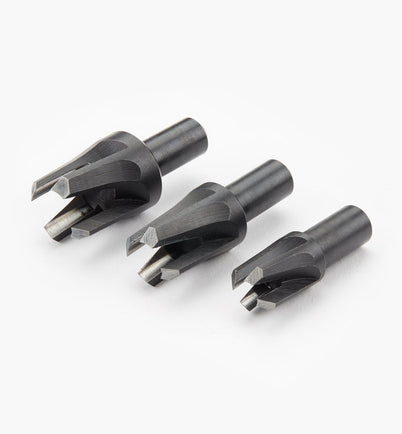 Veritas Imperial Snug Plug cutter Set - 3 pce