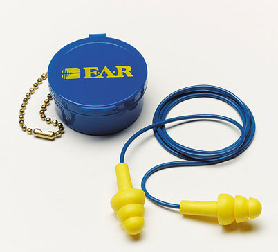 3M Single Pack E-A-R ULTRAFIT Earplugs - Corded in Hard Case