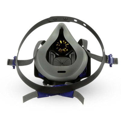3M Secure Click Reusable Half Face Respiratory Mask with P2 D3128 Particle Filter Kit - Large