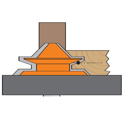 CMT Lock Mitre Bit 70mm d 1/2" S