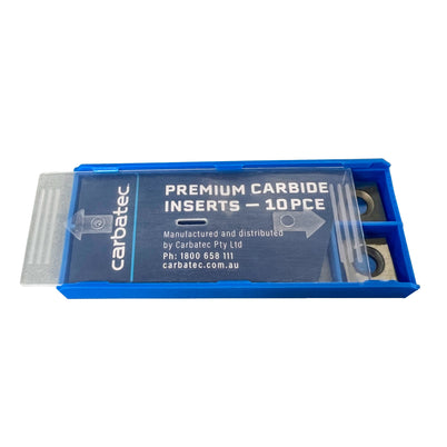 Carbatec Premium Carbide Inserts 15x2.5mm - 100mm radius (suit Laguna)- Pk10
