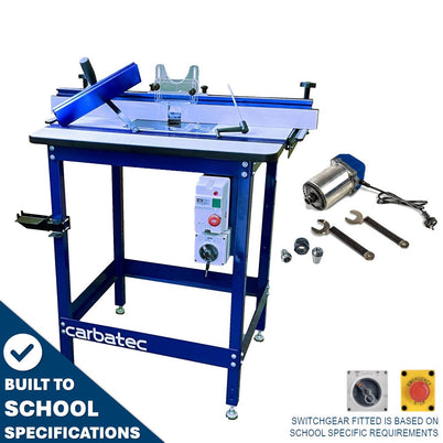 Carbatec Phenolic Router Table (Fixed) - Built to School Specifications