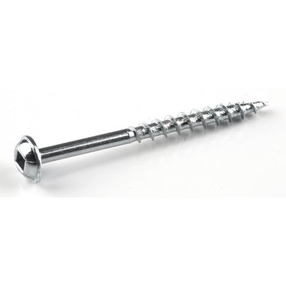 Kreg Pocket Hole Screws - 51mm Coarse/MaxiLoc Head - Zinc - 50 pack