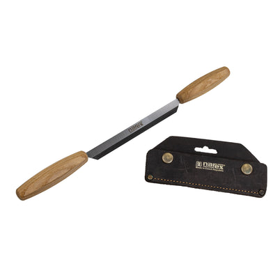 Narex Carving Drawknife 150mm Straight Blade and Handles
