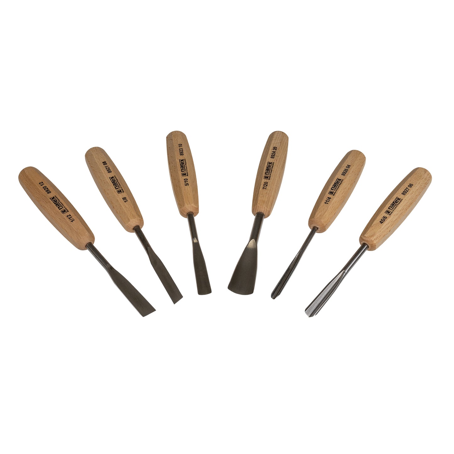 Narex Set of Carving Chisels Wood Line