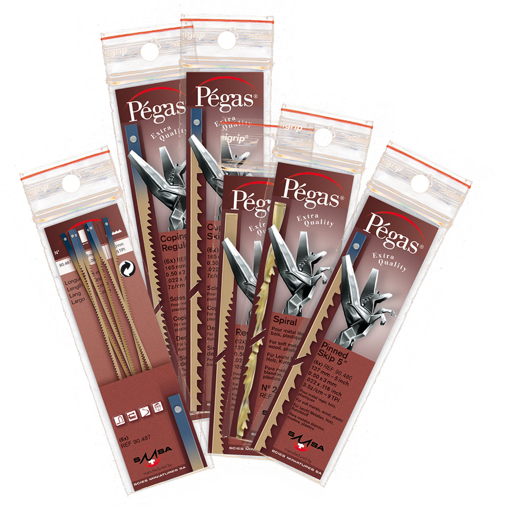 Pegas Regular Coping Blades - 15 TPI
