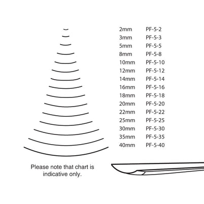 Pfeil Medium Chisel - 2mm - #5