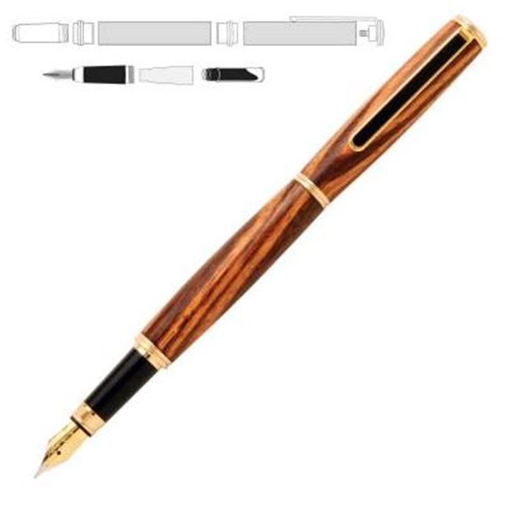 PSI Traditional Gold Fountain Pen Kit