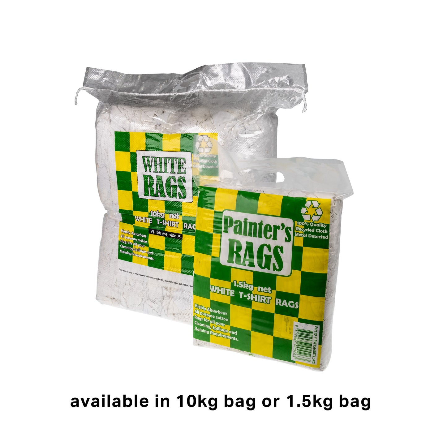 White Cotton Rags 1.5kg