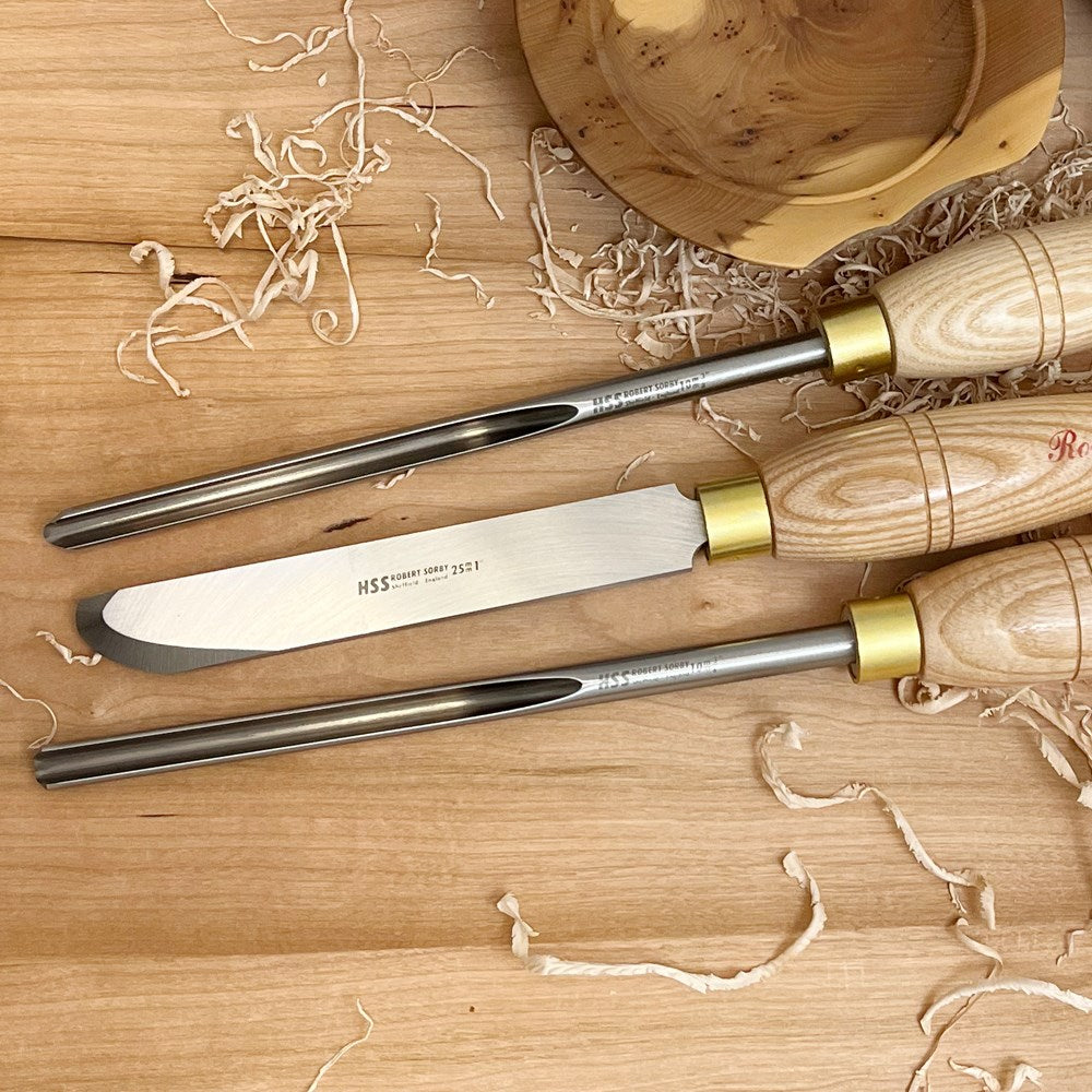 Robert Sorby 84HS Bowl Turning Set of 3 (1/2")
