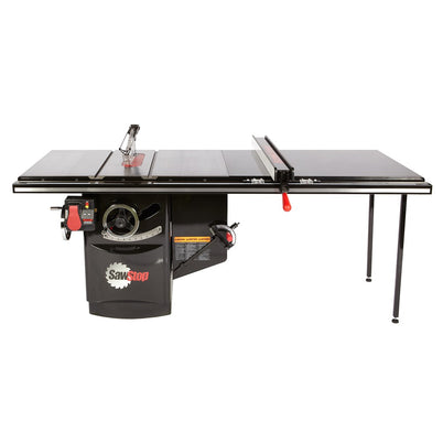 SawStop Industrial Cabinet Saw 5HP- 3 Phase with 52" T-Glide Rail