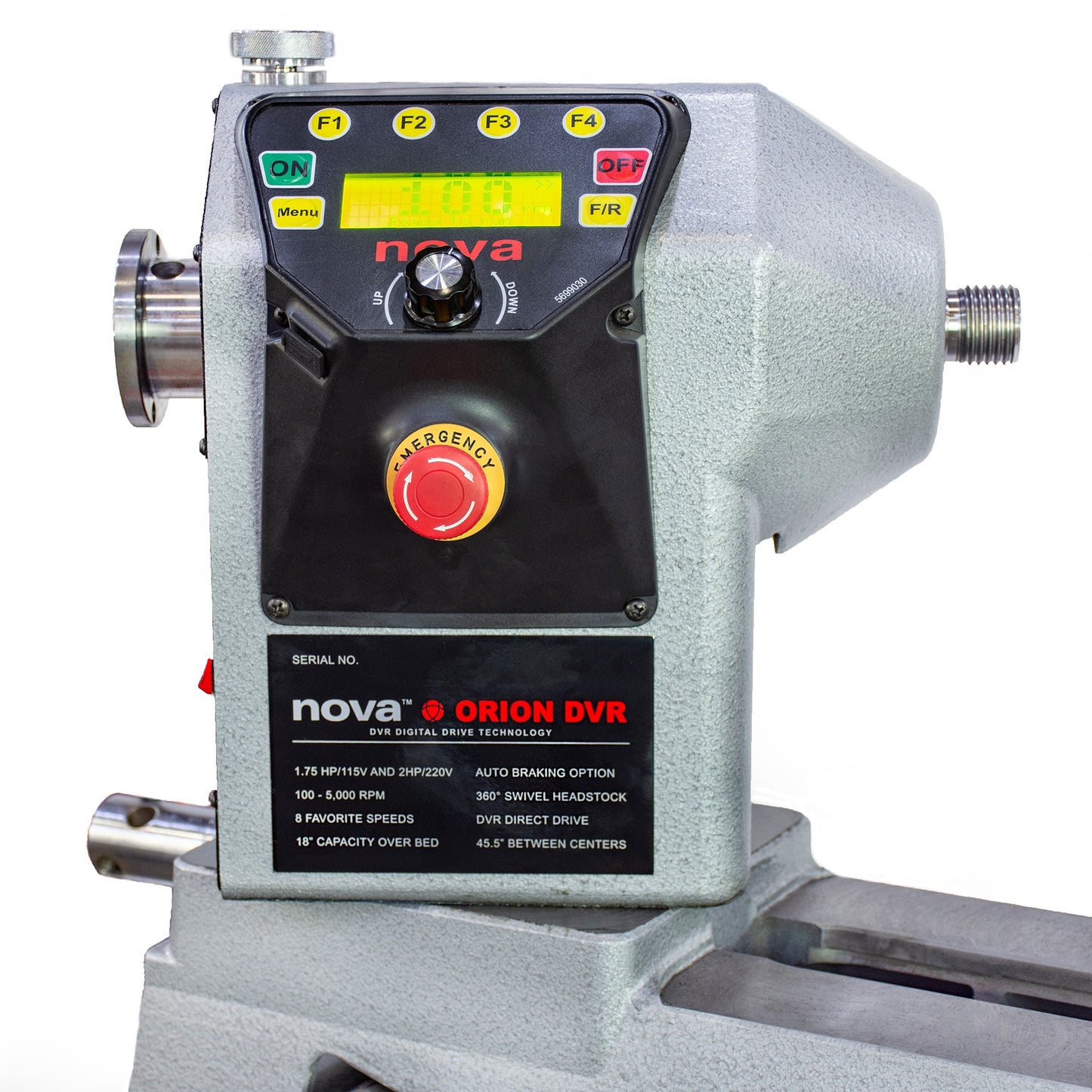 Nova Orion MAX 18" x 44" Lathe