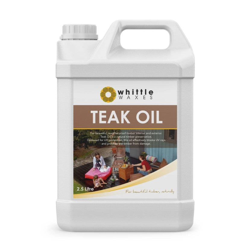 Whittle Waxes Teak Oil 2.5L