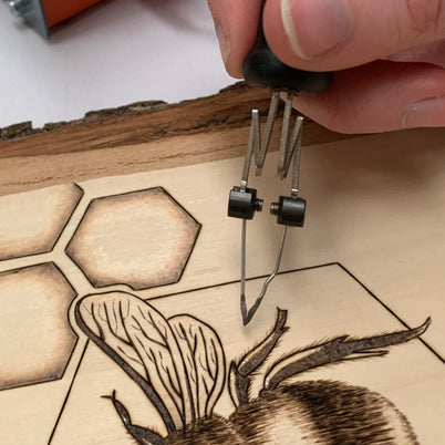 Robert Sorby Skew Point (2 Pack) for the Peter Child Artist's Pyrography Machine.